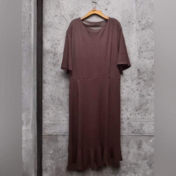 NWT Women’s Plus Sized Modest Ruched BodyCon Mermaid Cocktail Dress Size 6XL - Picture 2 of 7